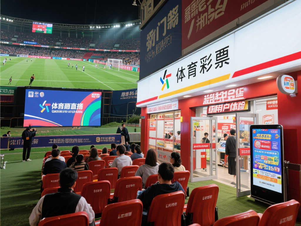 体彩店内世界杯大屏直播,开启全新观赛体验 体彩店内世界杯大屏直播,开启全新观赛体验